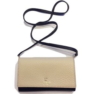 KATE SPADE Cream and Black Crossbody Bag
